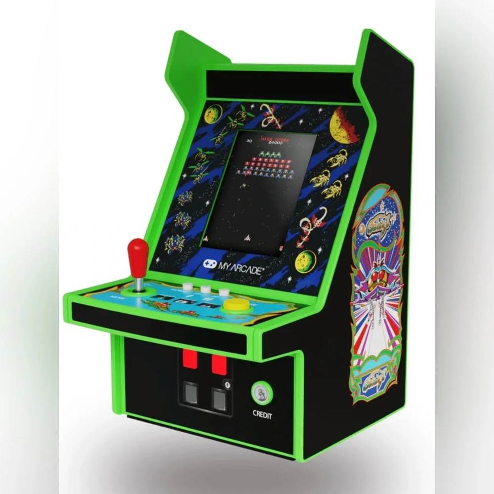 Fully Playable Micro Player Pro Portable Arcade Games: Galaga & Galaxian